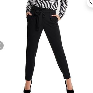 Only Nicole Paperbag Ankle Pants (15160446)